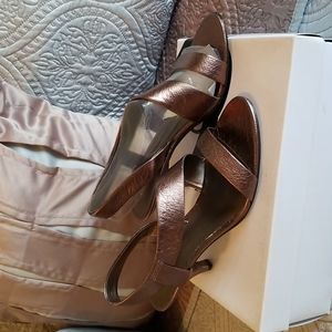 Nine West leather heels